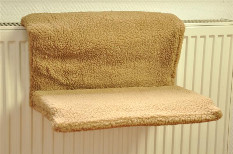 Nanook Katzen-Heizungsliege DREAM braun - Bild 1