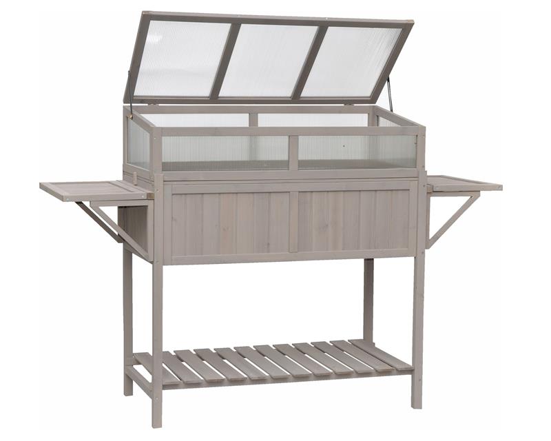 Dazikemo Hochbeet Teresa XL grau - Bild 1