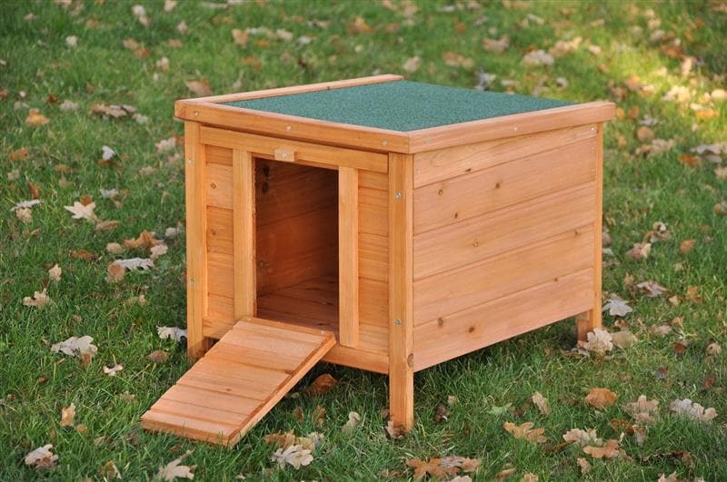 Nanook Kleintierhaus Kr&uuml;mel natur 42 x 51 x 43 cm - Bild 1