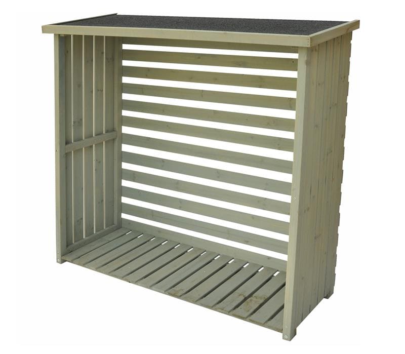 Dazikemo Kaminholzregal 120 x 120 x 45 cm - Bild 1