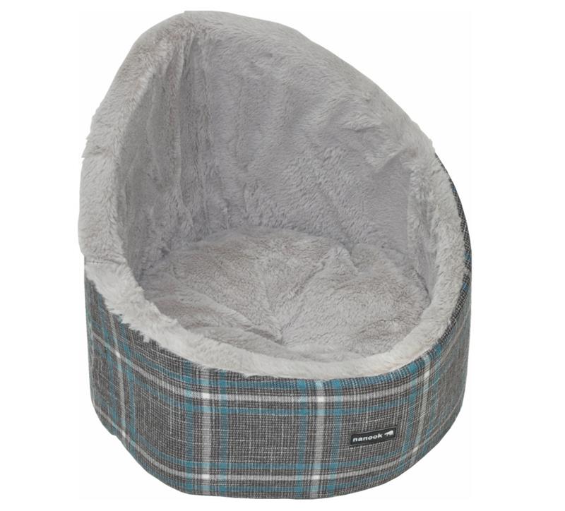 Nanook Hundebett Katzenbett grau 41 x 41 x 35 cm - Bild 1