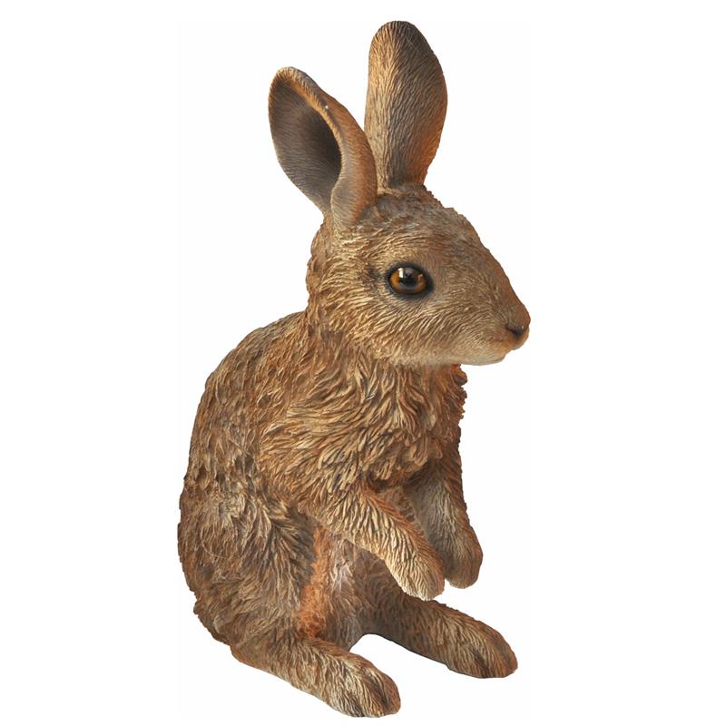 Dazikemo Dekofigur Gartenfigur Hase 10 x 14 x 27 cm - Bild 1