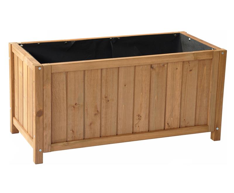 Dazikemo Pflanzkasten Pflanzk&uuml;bel Beet 75 x 35 x 36 cm - Bild 1