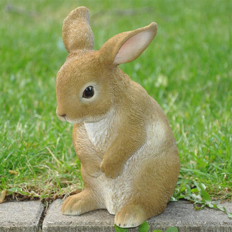 Dazikemo Dekofigur Gartenfigur Hase - Bild 1
