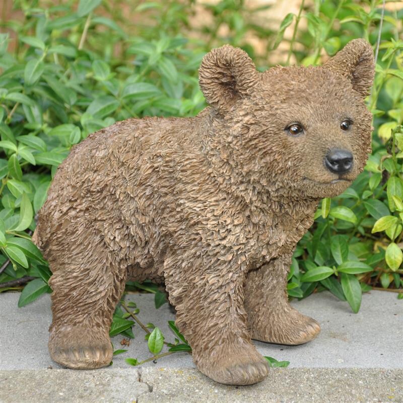 Dazikemo Dekofigur Gartenfigur Braunbär | 04251639205403