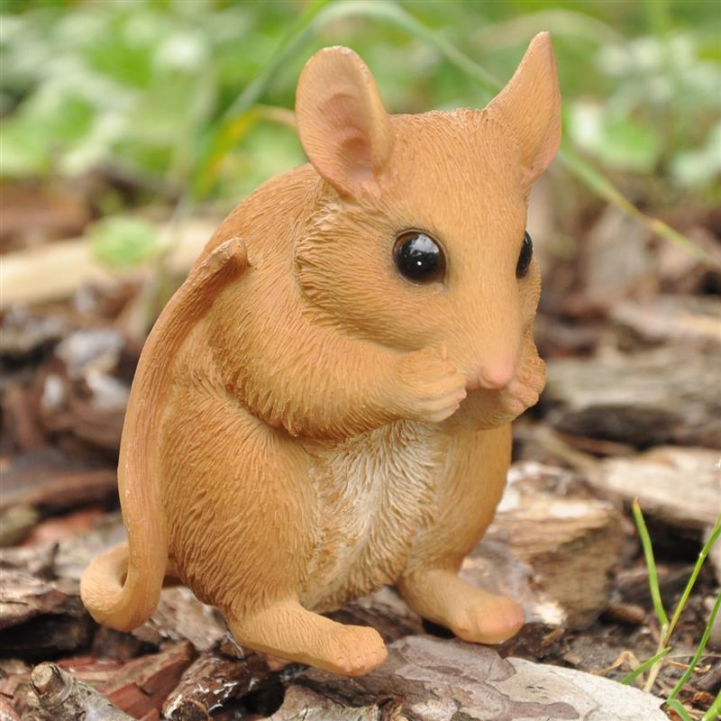 Dazikemo Dekofigur Gartenfigur Maus - Bild 1