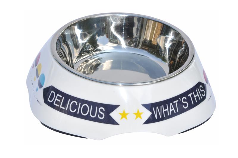 Nanook Futternapf 420 ml Design Sterne - Edelstahl - Bild 1