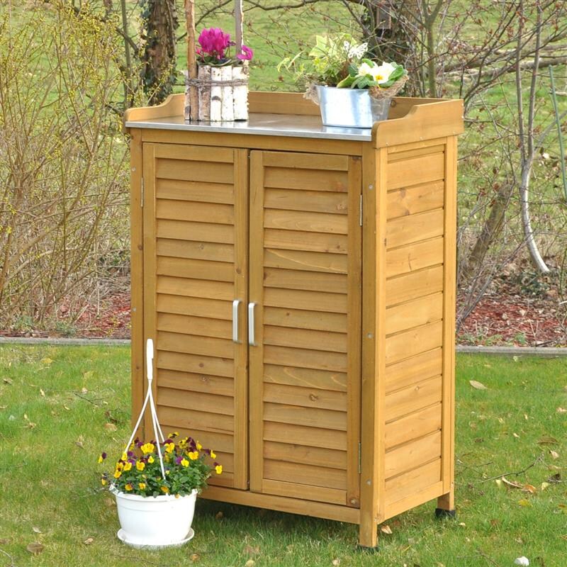 Dazikemo Gartenschrank braun | 04251639209449