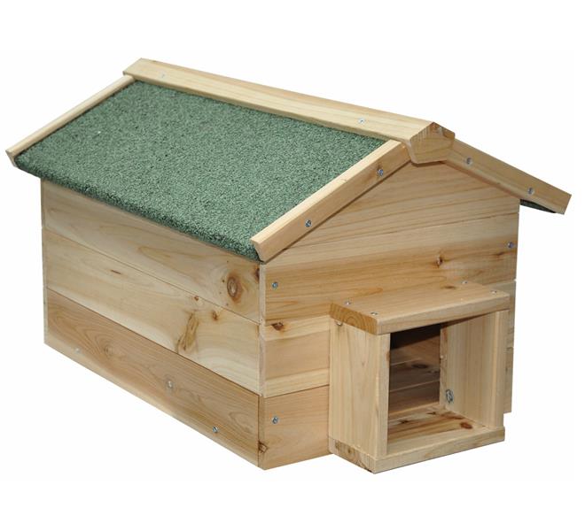 Nanook Igelhaus Kleintierhaus natur 50 x 36 x 31 cm - Bild 1