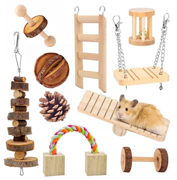 Nanook 10-tlg. Kleintier Nager Kauspielzeug - Bild 1