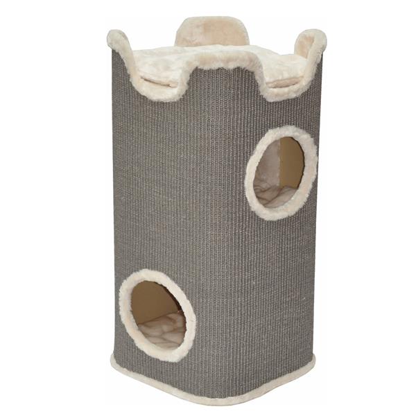 Dazikemo Kratztonne Kratzbaum Amica grau 80 x 40 cm - Bild 1