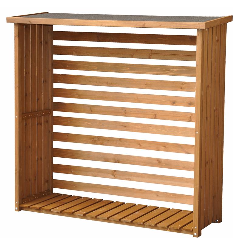 Dazikemo Kaminholzregal braun - Bild 1