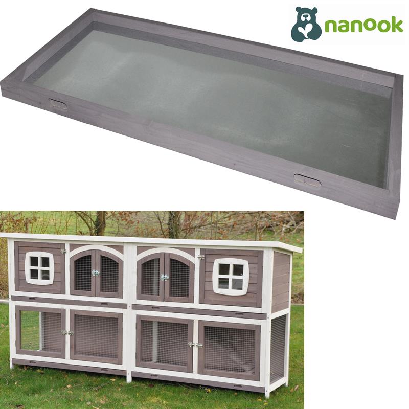 Nanook Untere Kotwanne Doppel Hasenstall Murmel XXL - Bild 1