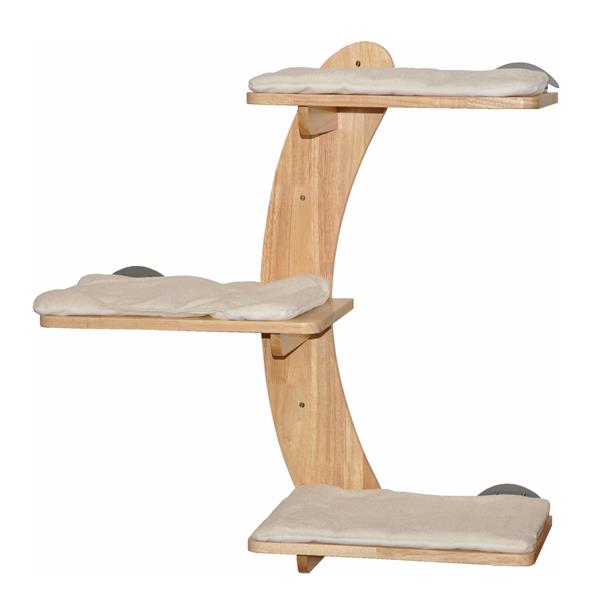 Nanook Katzen Kletterwand 3-stufig Wandkratzbaum - Bild 1