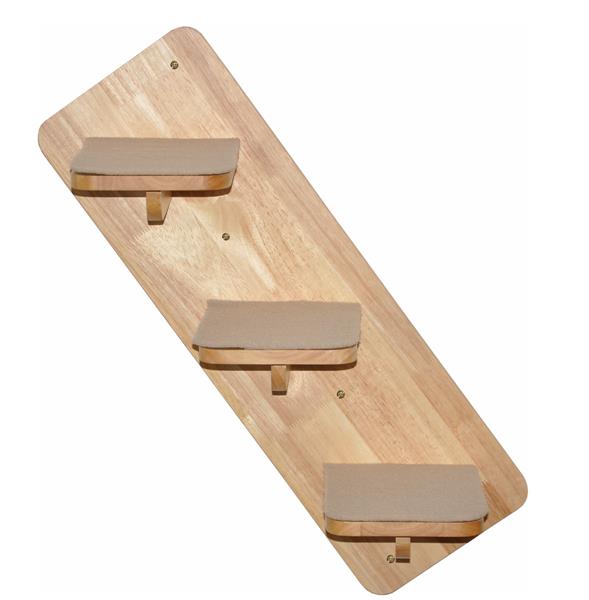 Nanook Katzentreppe 3-stufig - Katzen Kletterwand - Bild 1