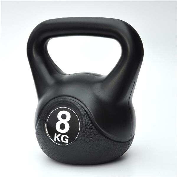 Dazikemo Black 8 kg Kettlebell: Kugelhantel in Premium-Qualit&auml;t - Bild 1