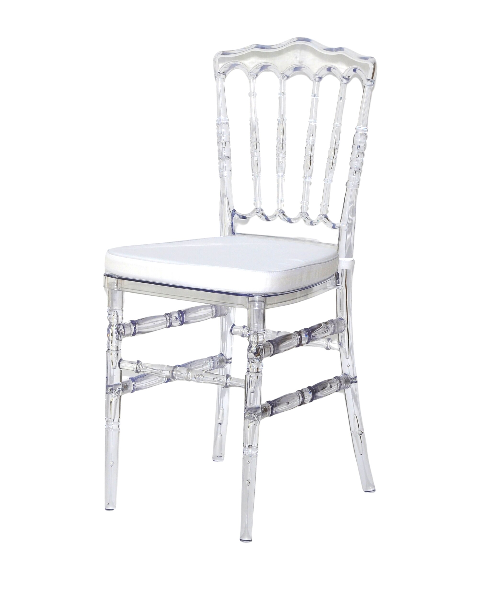 Dazikemo 2x Acryl Polycarbonat Stuhl 90x40cm - Bild 1