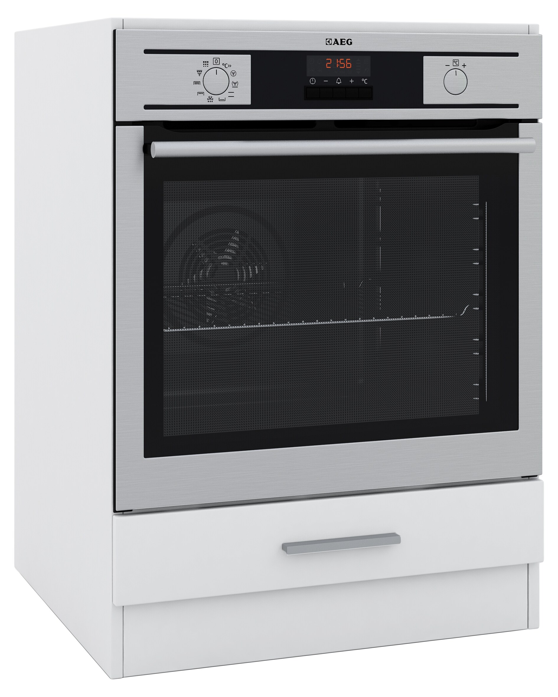 Kontor-Hermsen Unterschrank 60 cm Backofenschrank Wei&szlig; - Bild 1