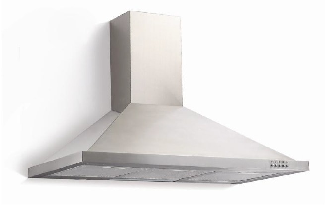 PKM Kaminhaube 9090-2H - 90cm, Edelstahl, Esse, Dunstabzugshaube - Bild 1