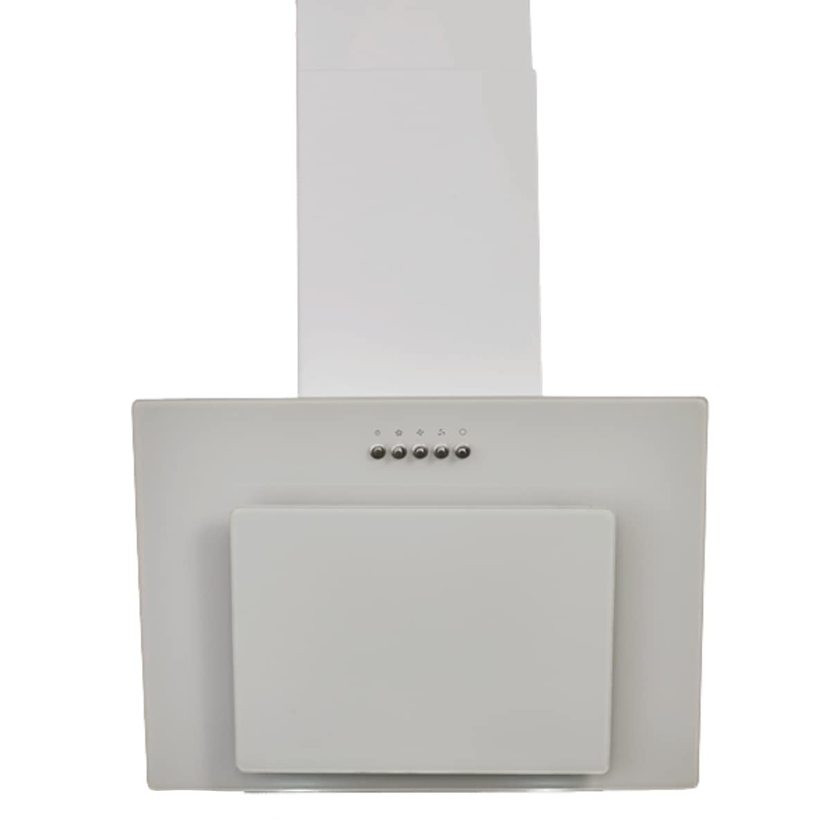 PKM Kopffreihaube 9039XW - 60cm, wei&szlig;, Glas, Dunstabzugshaube mit Randabsaugung - Bild 1