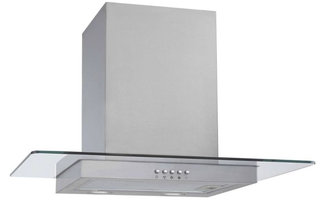 PKM Dunstabzugshaube GS1-60 CIXPH - 60cm, LED, Edelstahl, Umluft/Abluft - Bild 1