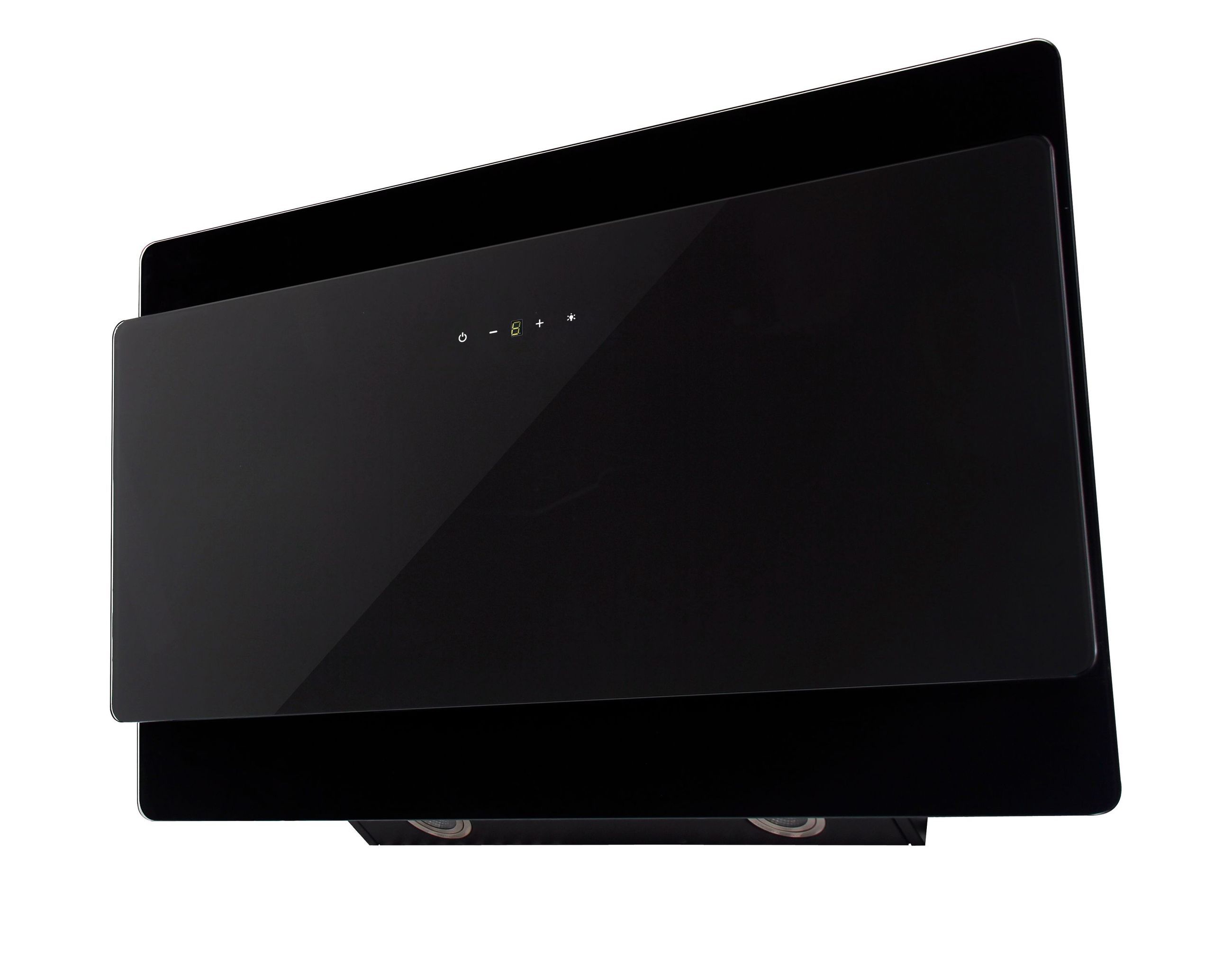 PKM Kopffreihaube S3-90 ABTZ - 90cm, schwarz, Glas, Edelstahl, Dunstabzugshaube - Bild 1