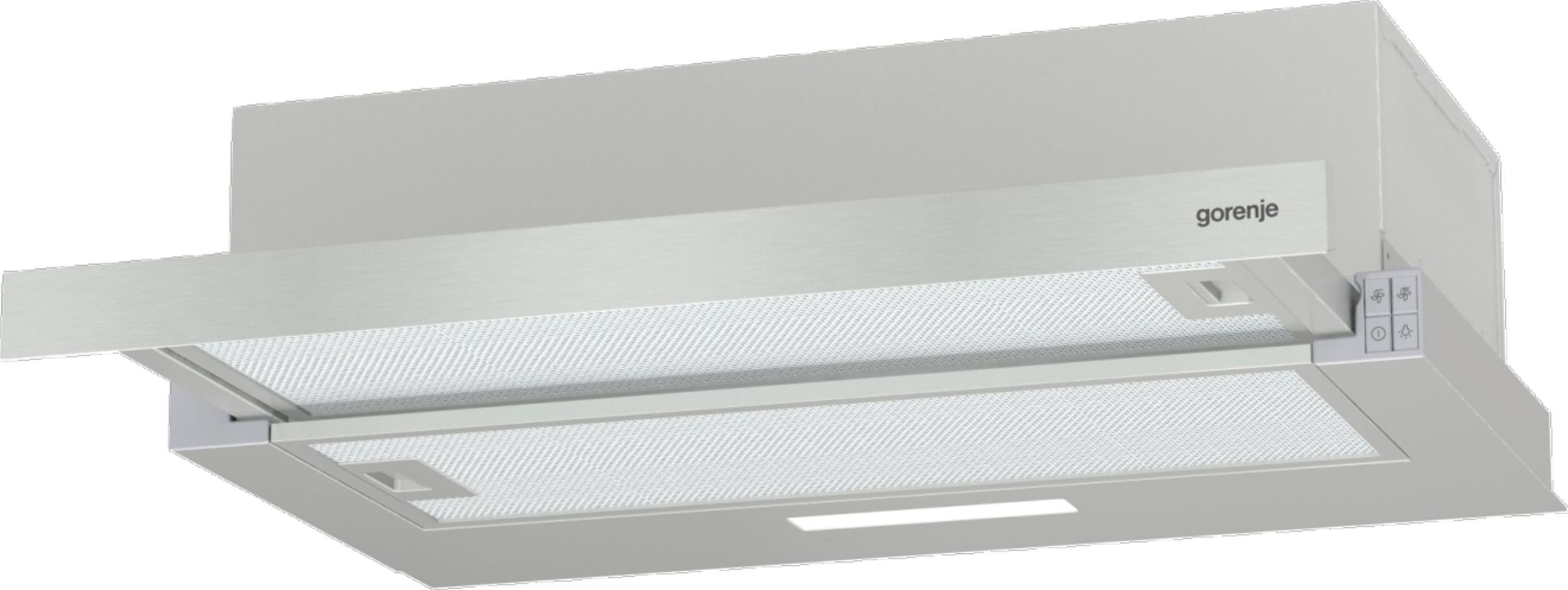 Gorenje Dunstabzugshaube TH62E3X  ausziehbar 60cm Flachschirmhaube - Bild 1