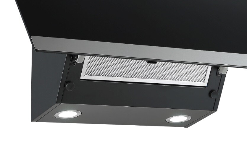 PKM Kopffreihaube S33-90A+BTH - 90cm, schwarz, Touch-Control, Dunstabzugshaube - Bild 1