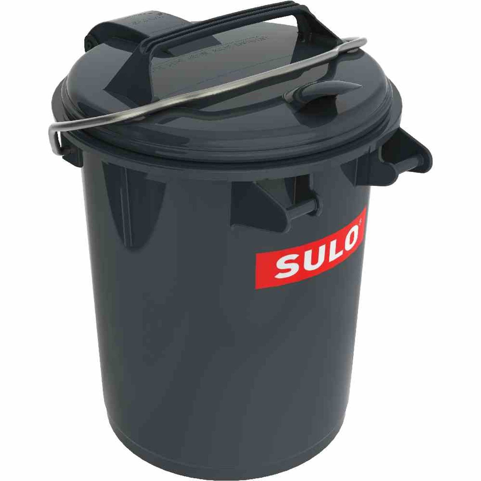 Sulo Systemm&uuml;lleimer 35l grau Kunststoff, m.Alu-B&uuml;gel - Bild 1
