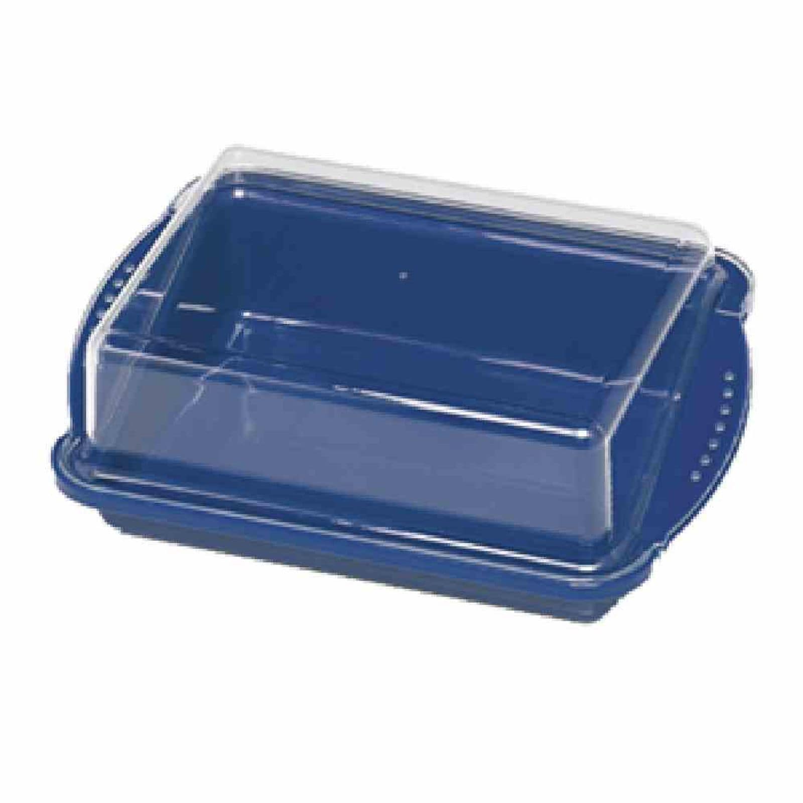 WUELLNER Kn&auml;ckebrotdose farbig/klar 24 x 16,5 x 5,5 cm - Bild 1