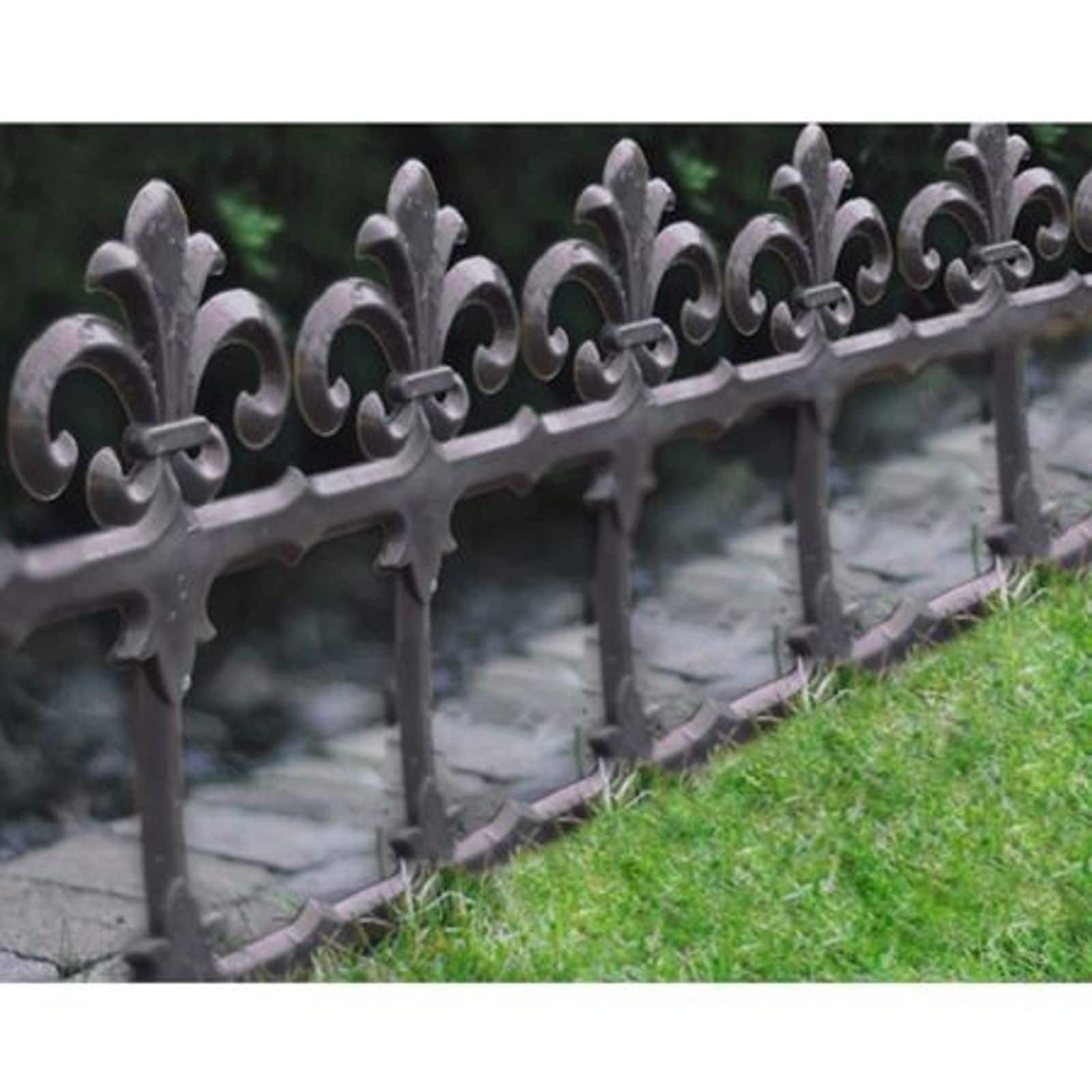 Prosperplast Beeteinfassung Zierzaun 3,7m Beetumrandung Rasenkante Gartenzaun - Bild 1