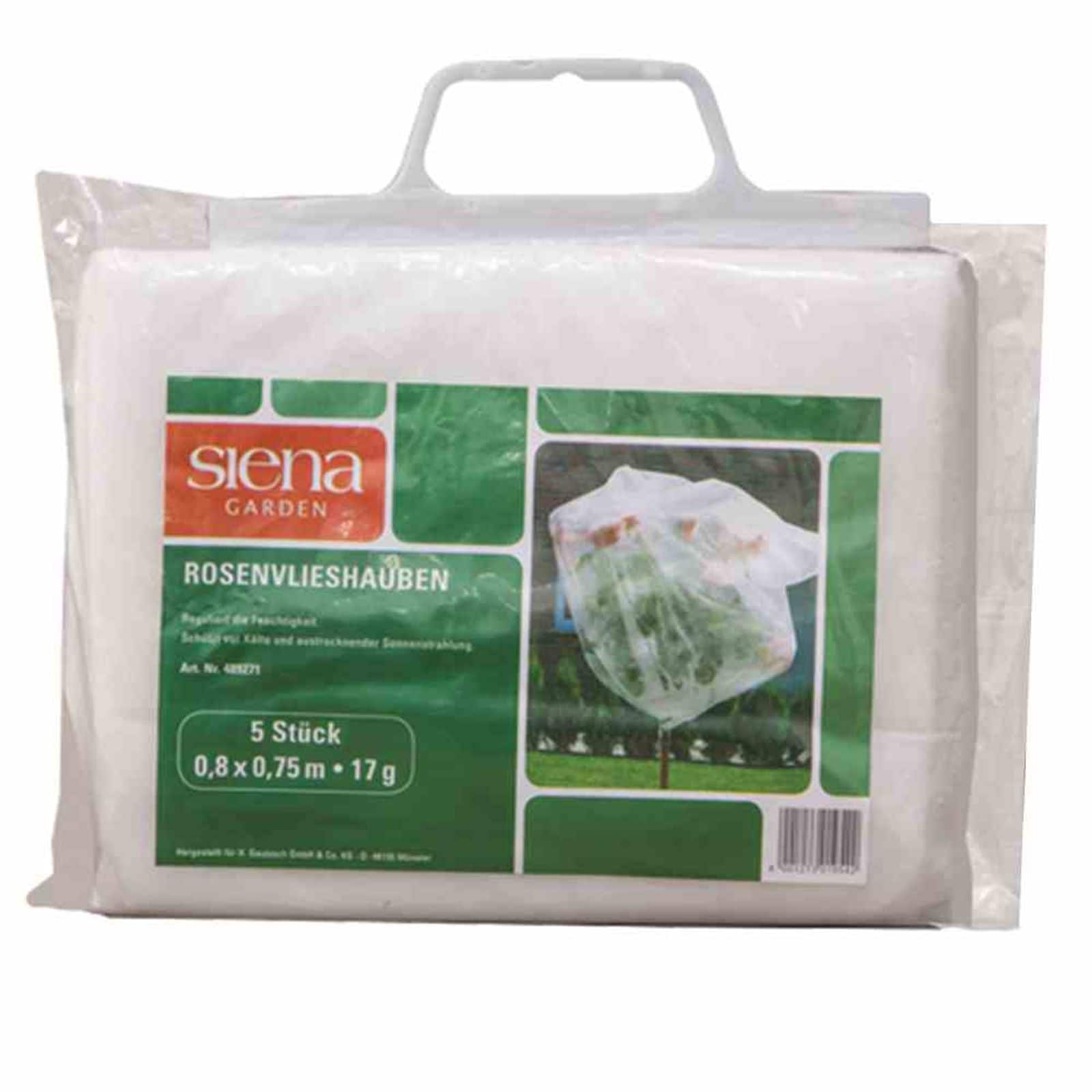 Siena Garden Rosenvlieshauben 17g, Ma&szlig;e: 0,75x0,75m, 5 St&uuml;ck im Paket 0,75x0,75m, S - Bild 1