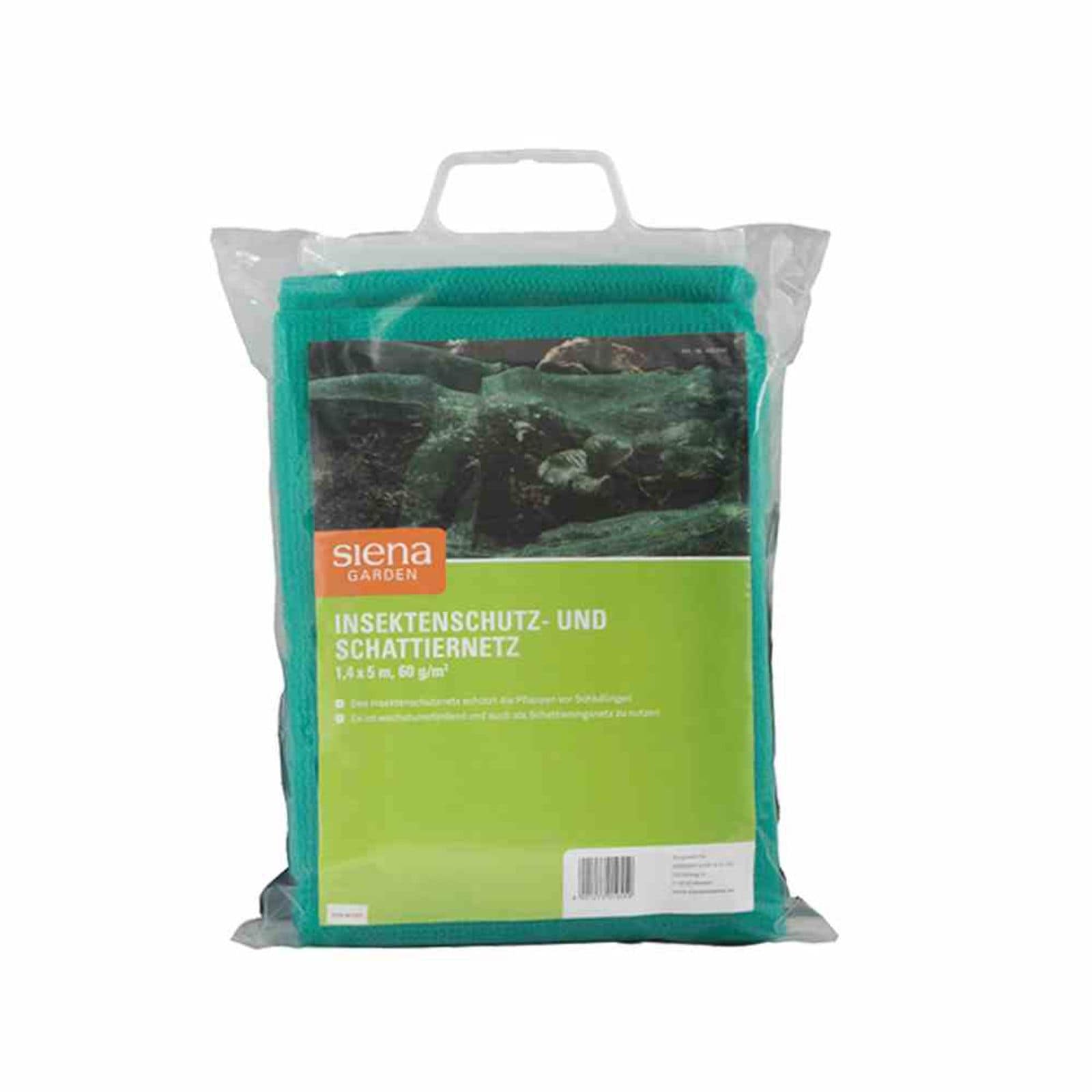 Siena Garden Insektenschutz- und Schattiernetz 1,4x5m, Farbe: gr&uuml;n, 60g - Bild 1