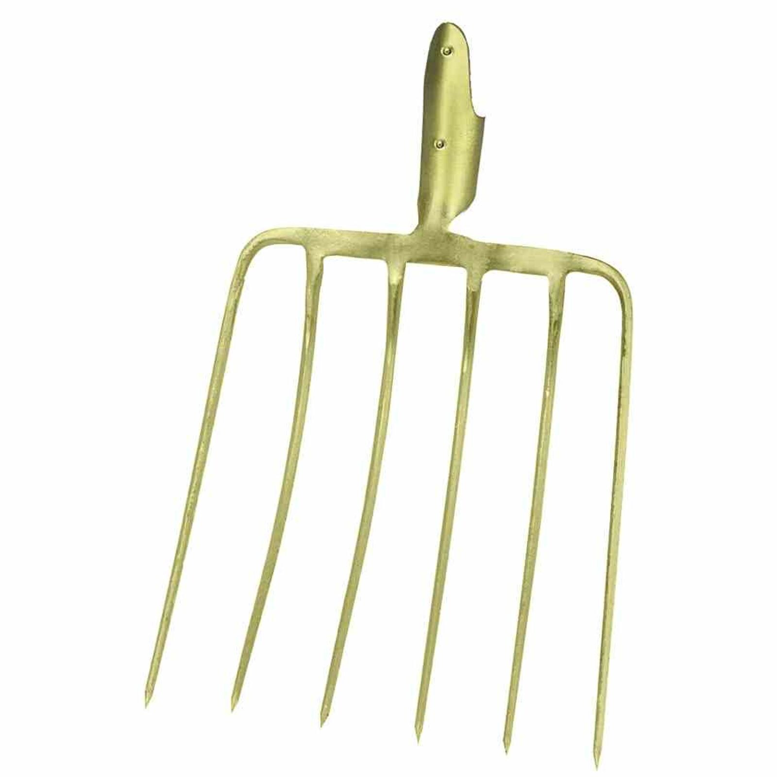 IDEAL-Maisgabel, 6 Zinken, ohne Stiel Außenzinken aufgebogen