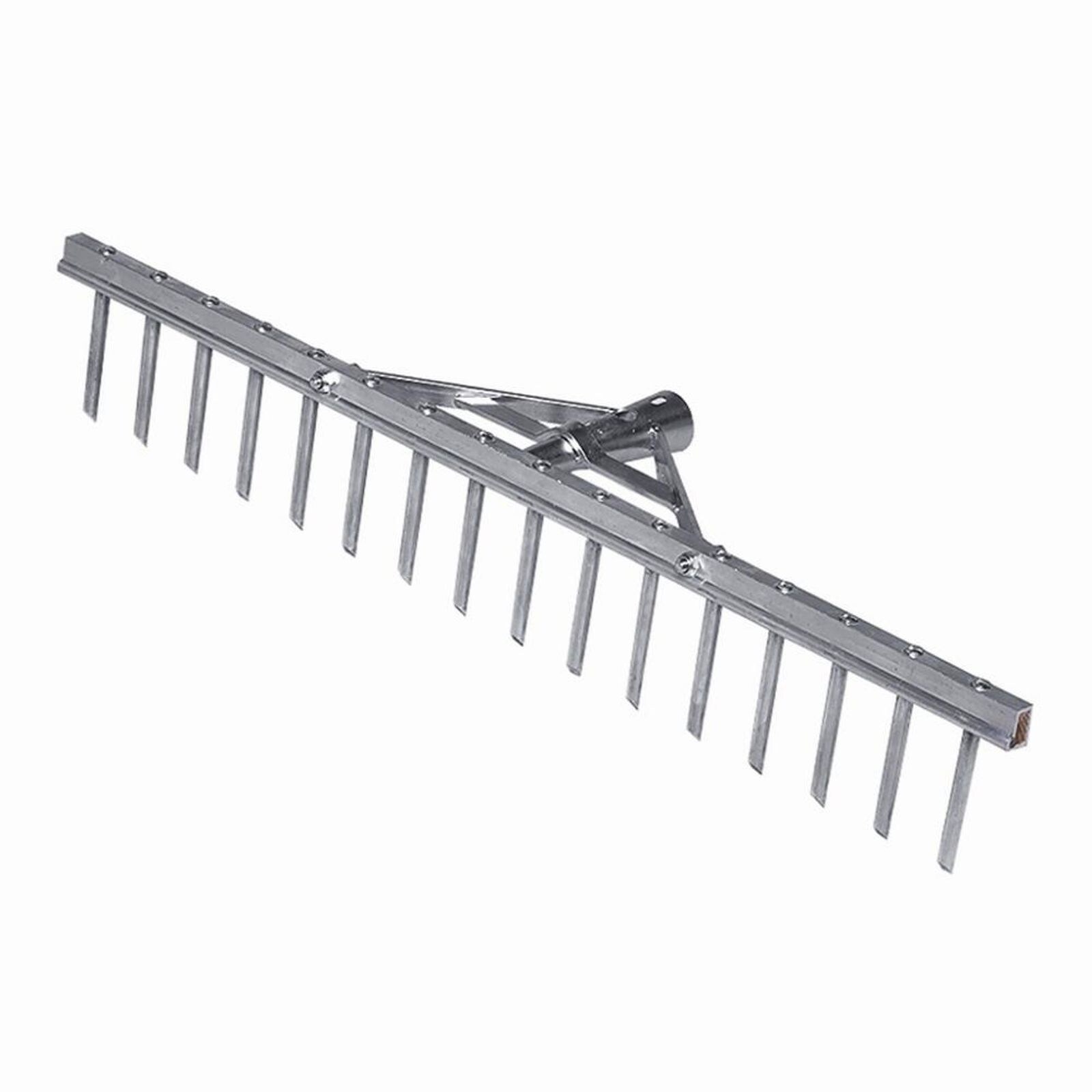 Aluminium-Rechen 16 Zinken Arbeitsbreite 62 cm