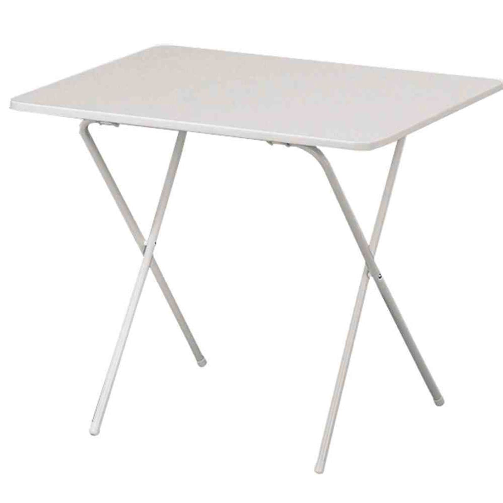 MFG Scherentisch 60x80 cm, wei&szlig; mit Scherengestell - Bild 1