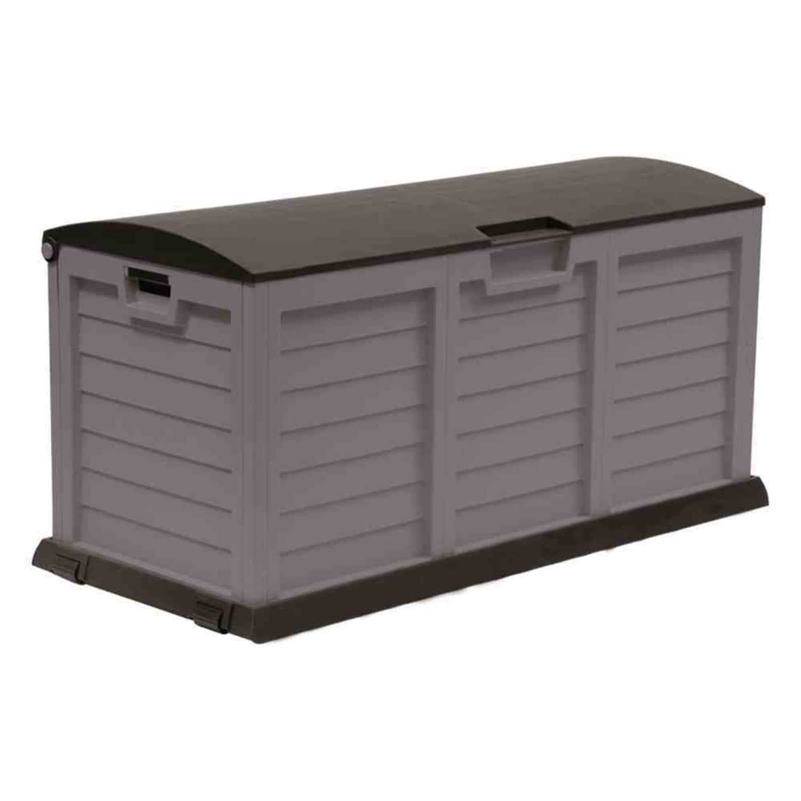 Fun Star Kissenbox Jumbo XXL silber/schwarz Kunststoff - Bild 1