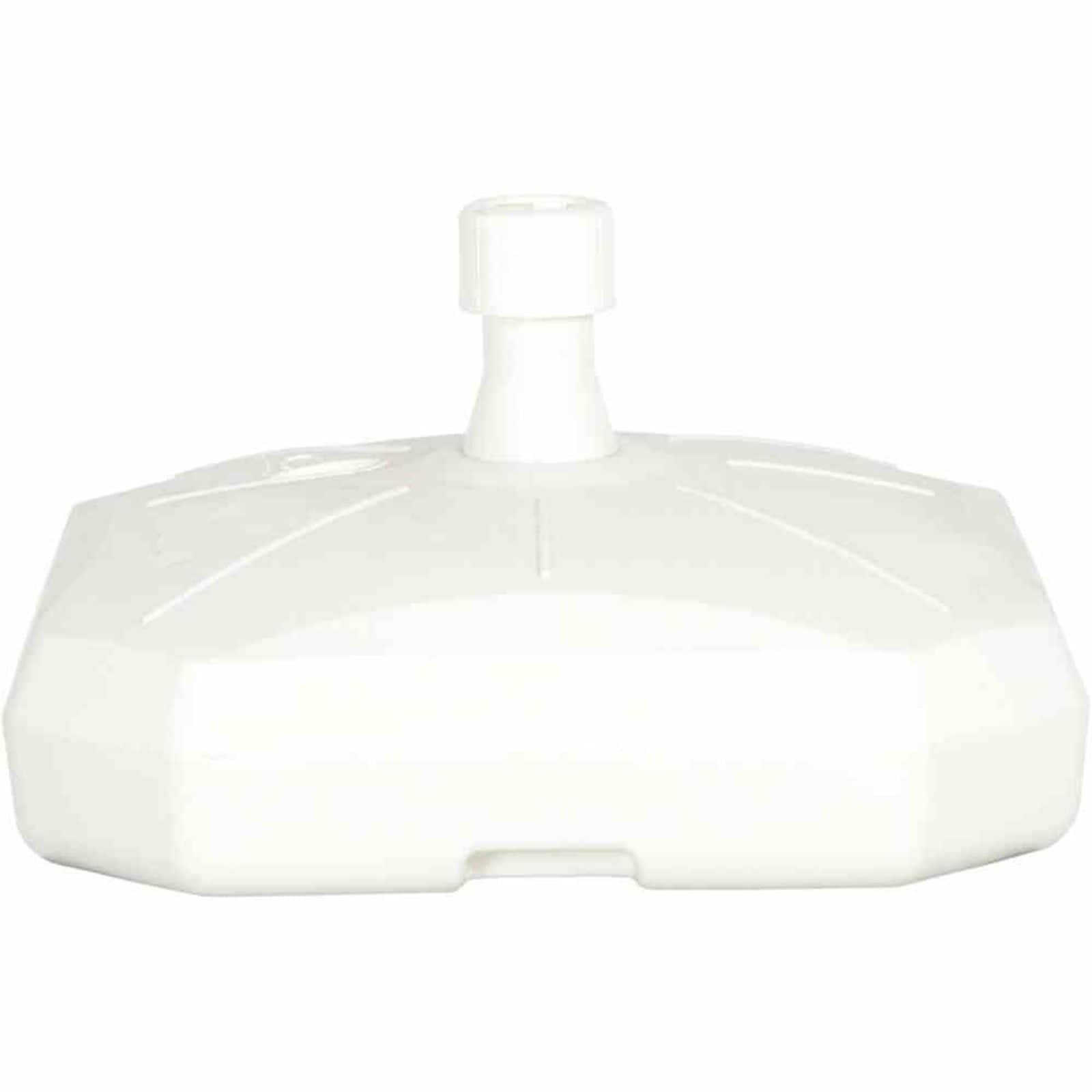 ENNE PLASTICA Schirmst&auml;nder 50 Liter, bef&uuml;llbar, mit Rolle, wei&szlig; Polyethylen-HD, f&uuml;r - Bild 1
