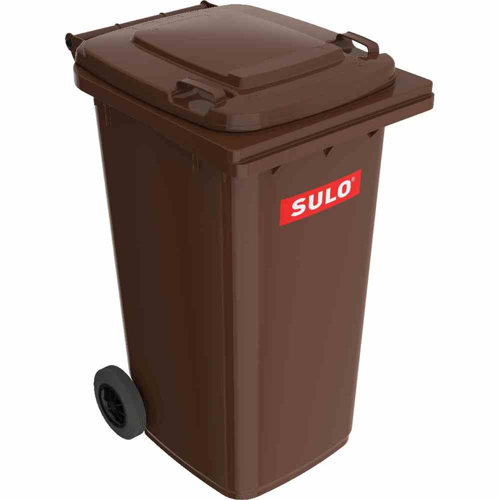 Sulo Kunststoff-M&uuml;llgro&szlig;beh&auml;lter braun 240 l Kunststoff - Bild 1