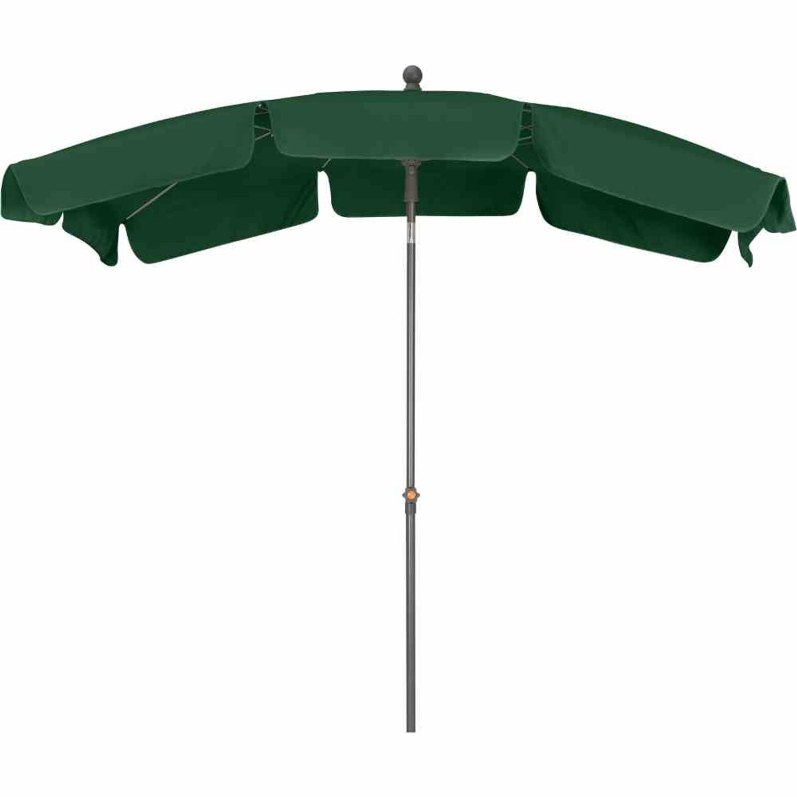 Siena Garden Tropico Mittelstockschirm anthrazit/grün 210x140cm Gestell Stahl anthr