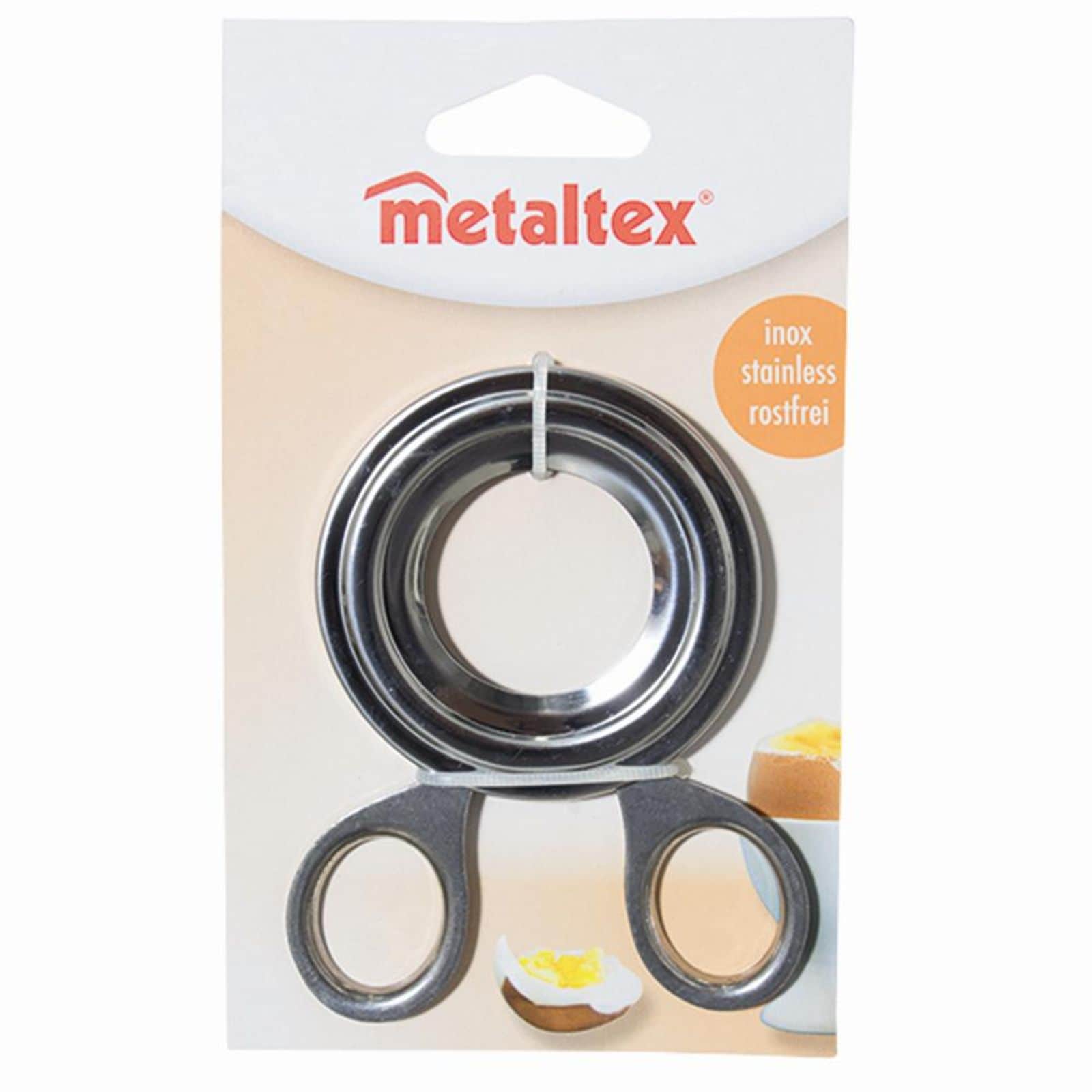 metaltex Eierk&ouml;pfer Edelstahl 10,5 cm - Bild 1