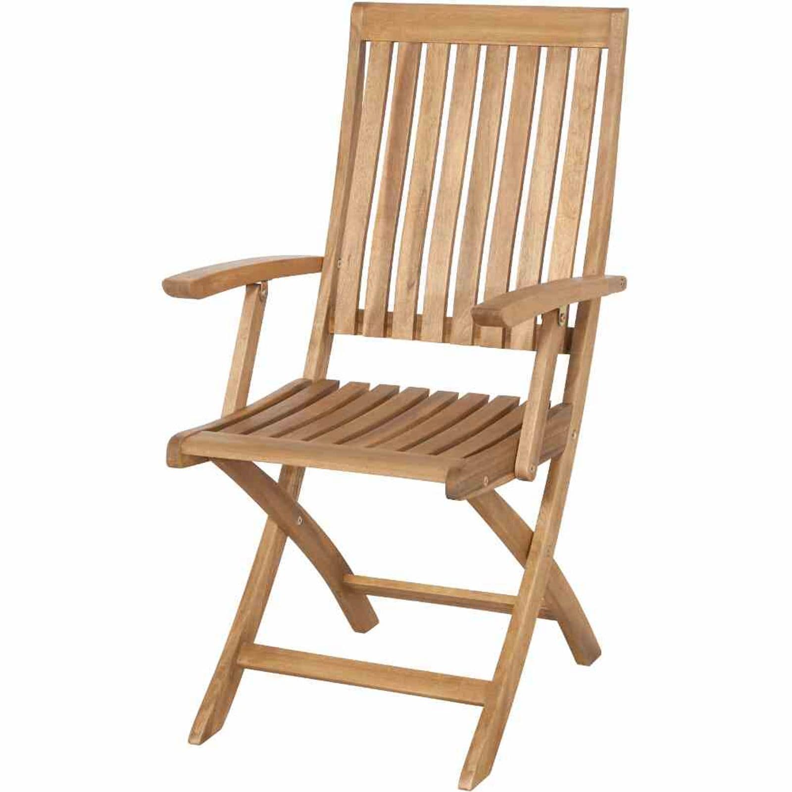 Siena Garden Paleros Klappstuhl Gestell und Fl&auml;che Akazienholz FSC&reg;-100% natur - Bild 1
