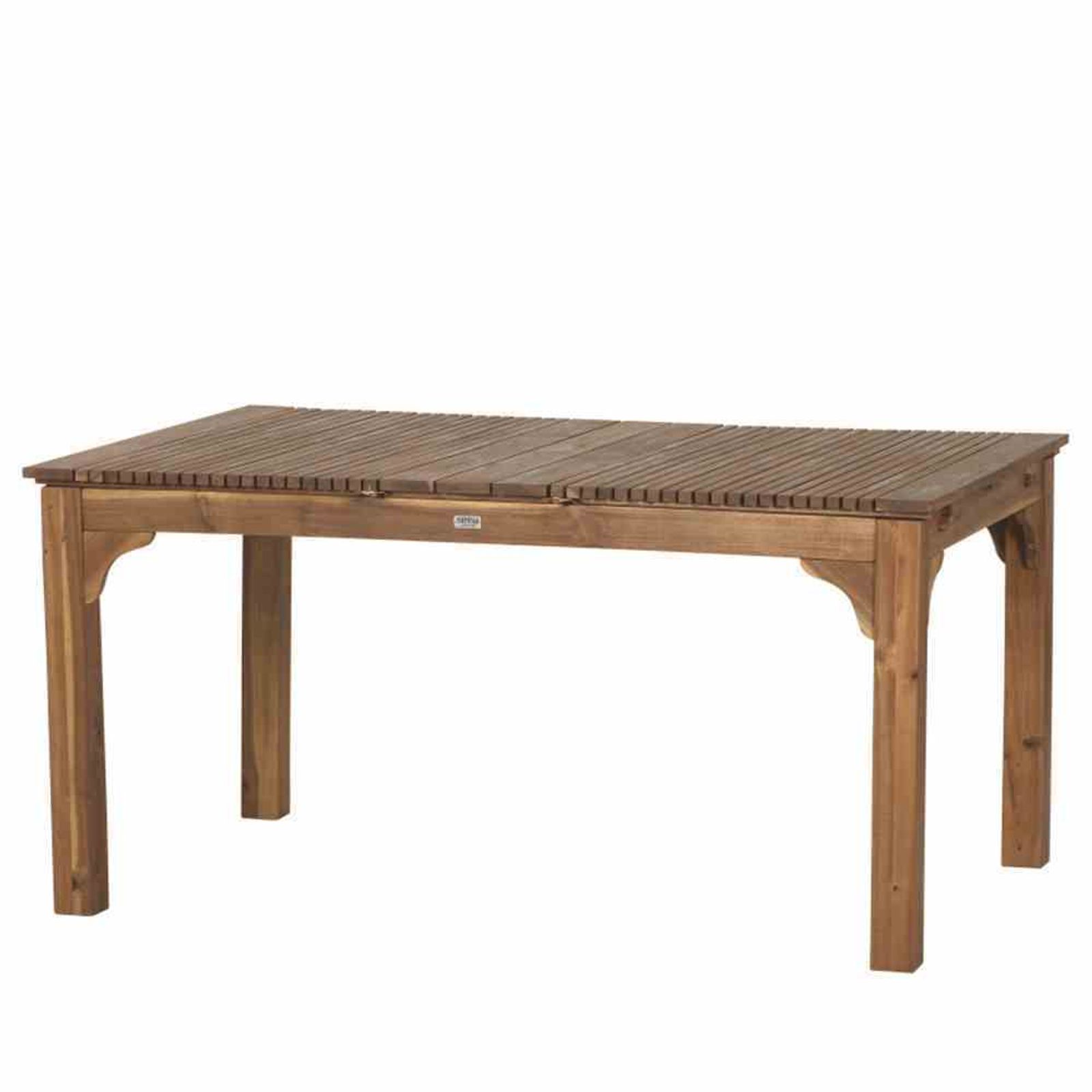 Siena Garden Ausziehtisch 150/175/200x100x74 cm Gestell und Tischplatte Akazienholz - Bild 1