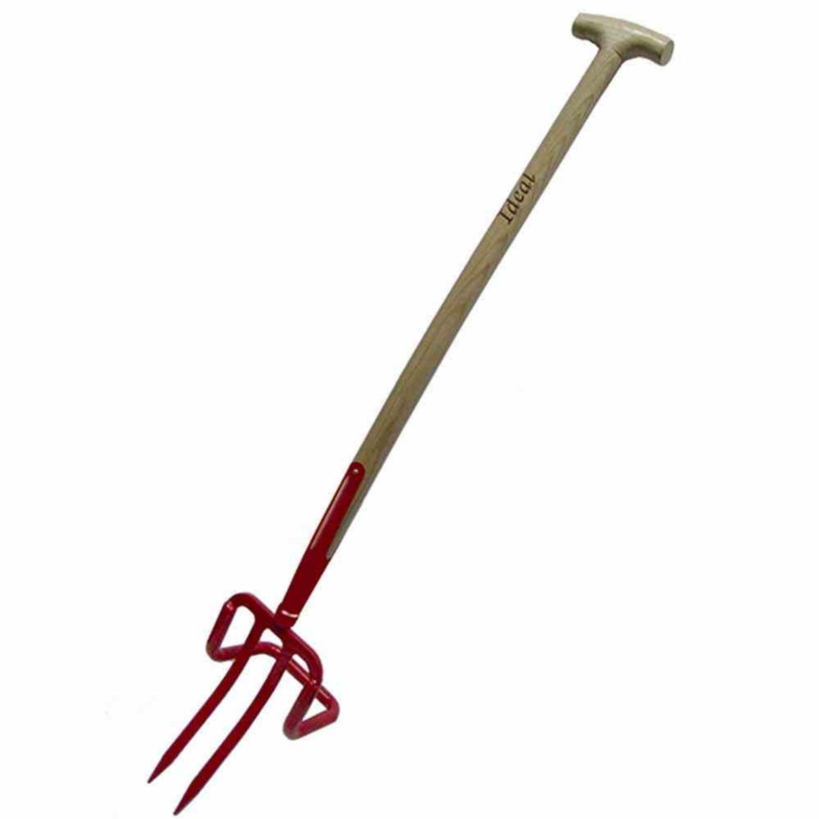 Ideal IDEAL-Unkrautstecher mit Bajonettzinken, 85 cm Eschen-T-Stiel - Bild 1