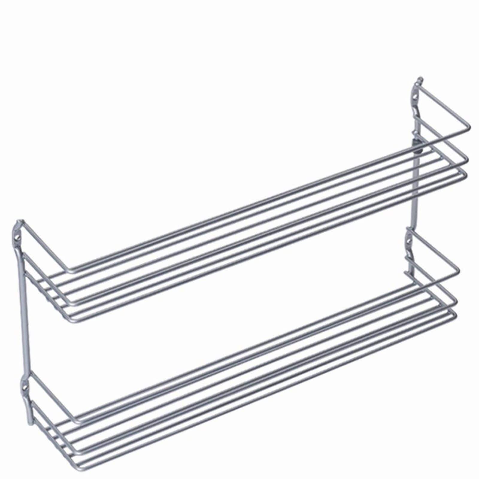 metaltex Gew&uuml;rzregal "Pepito" 2 Etagen 36 x 8 x 19 cm, f&uuml;r Schrankt&uuml;r - Bild 1