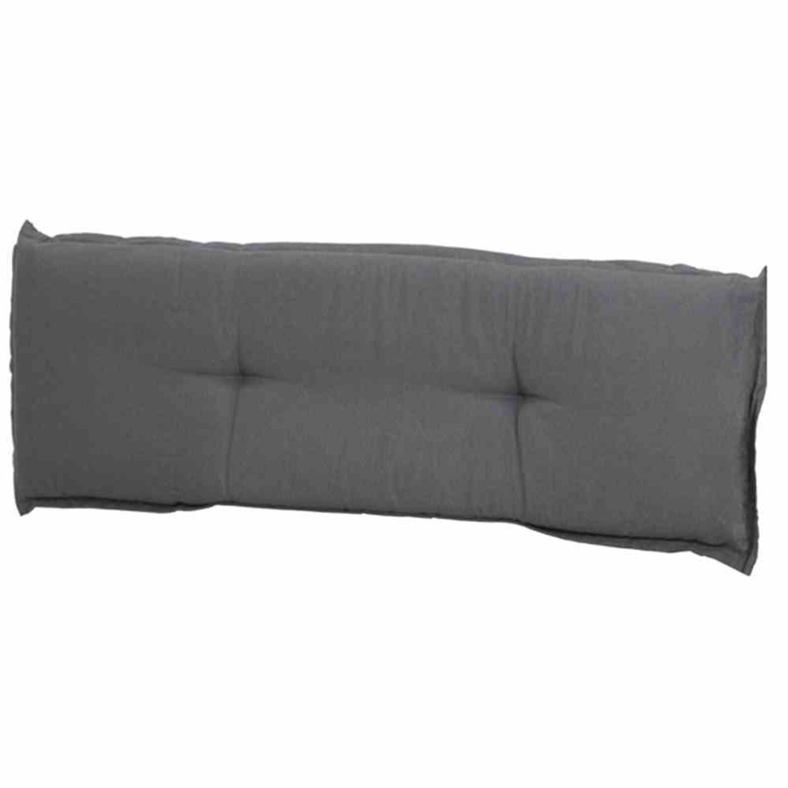 Madison Panama grau, Auflage zu Bank 110 cm 50% Baumwolle / 45% Polyester