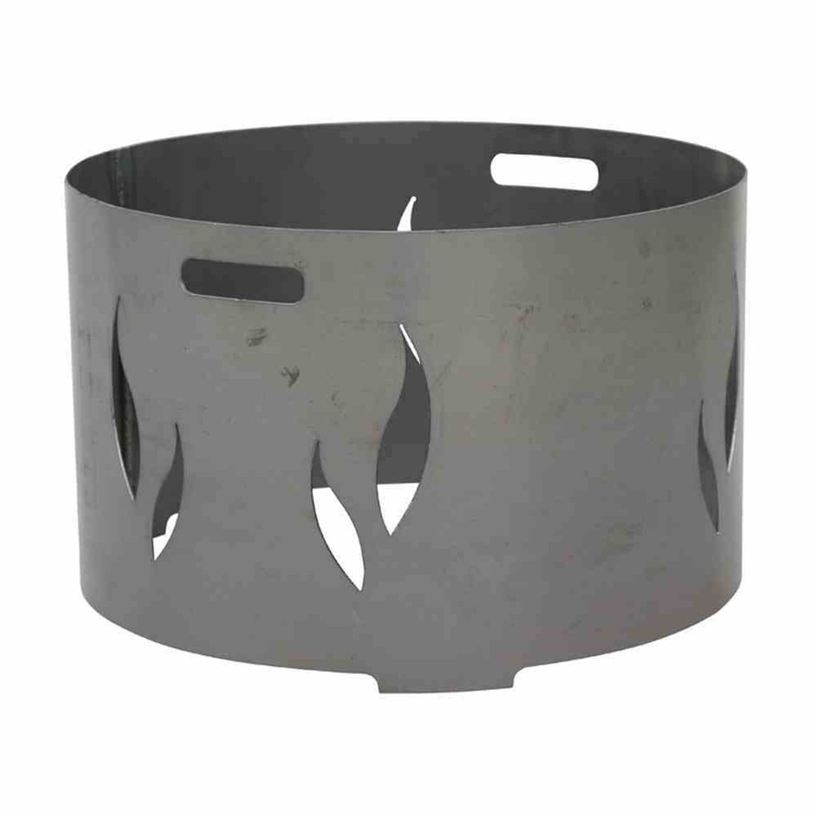 Siena Garden Feuerschalenaufsatz zu Feuerschale XXL 55 cm Ø 53 cm, mit Flammendesig