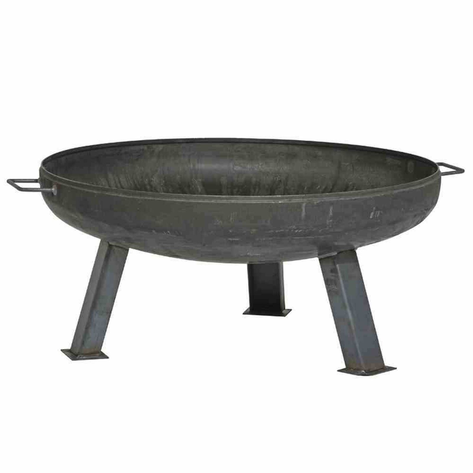 Siena Garden Feuerschale XXL anthrazit Ø 100 cm langlebiges Produkt, Stahl unbehand