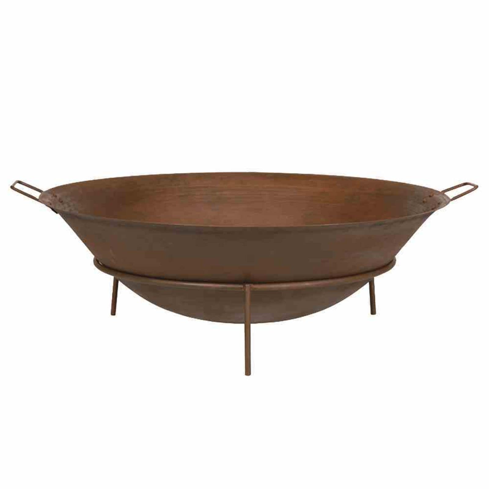 Siena Garden Feuerschale Rusty &Oslash; 61 cm Gusseisen rostbraun, mit Griffen - Bild 1