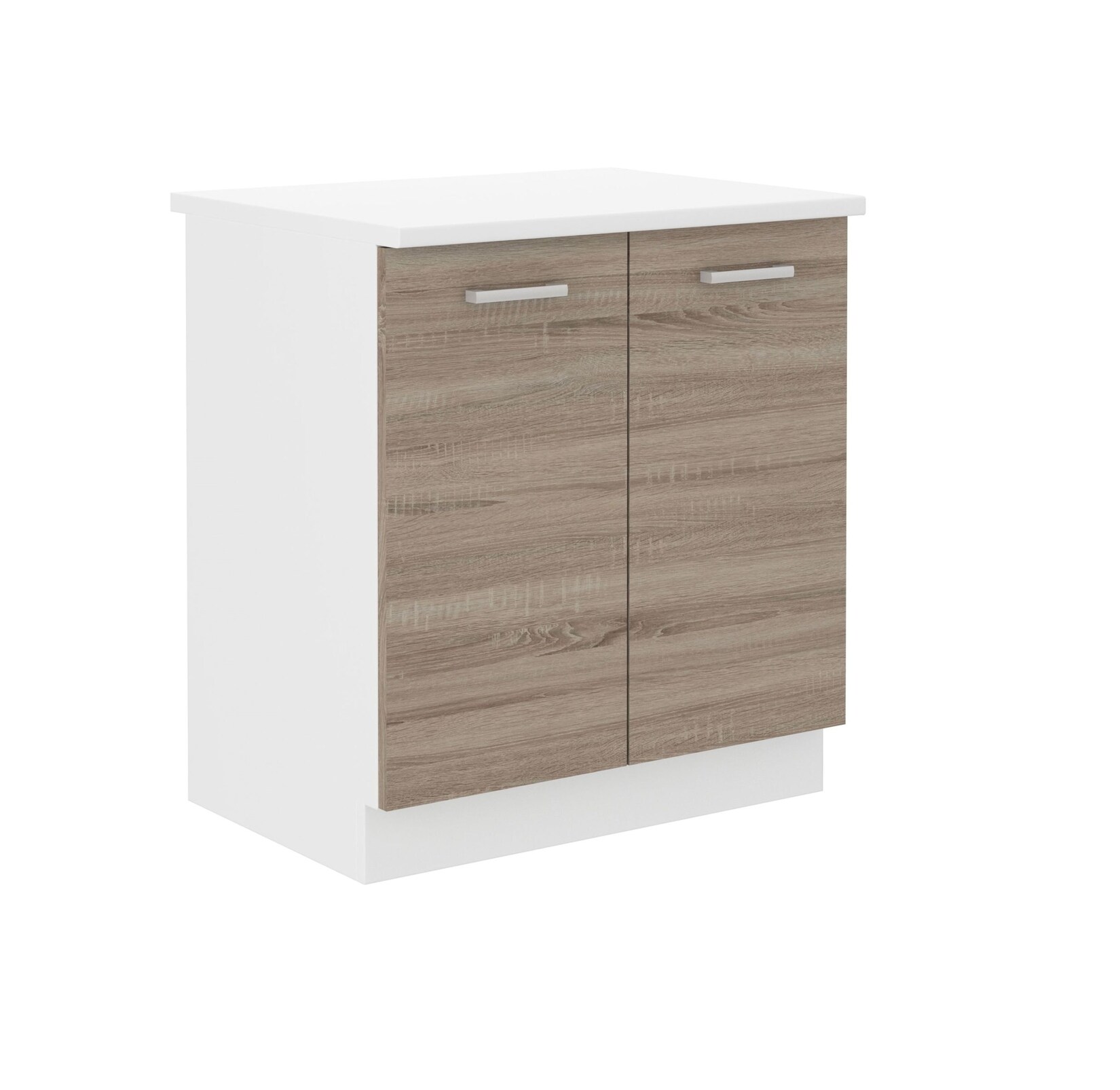 Küchen Unterschrank 80 cm für das Modell „Dave 240 Eiche Sonoma Trüffel“